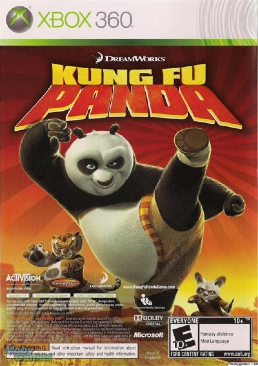 Kung Fu Panda - Microsoft Xbox 360 (Activision - 4 Players) video game collectible [Barcode 047875833418] - Main Image 1