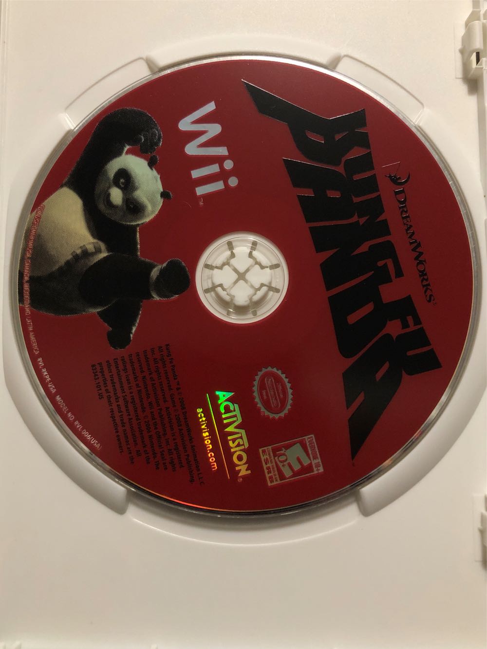 Kung Fu Panda - Nintendo Wii (Activision - 1-4) video game collectible [Barcode 047875833432] - Main Image 4