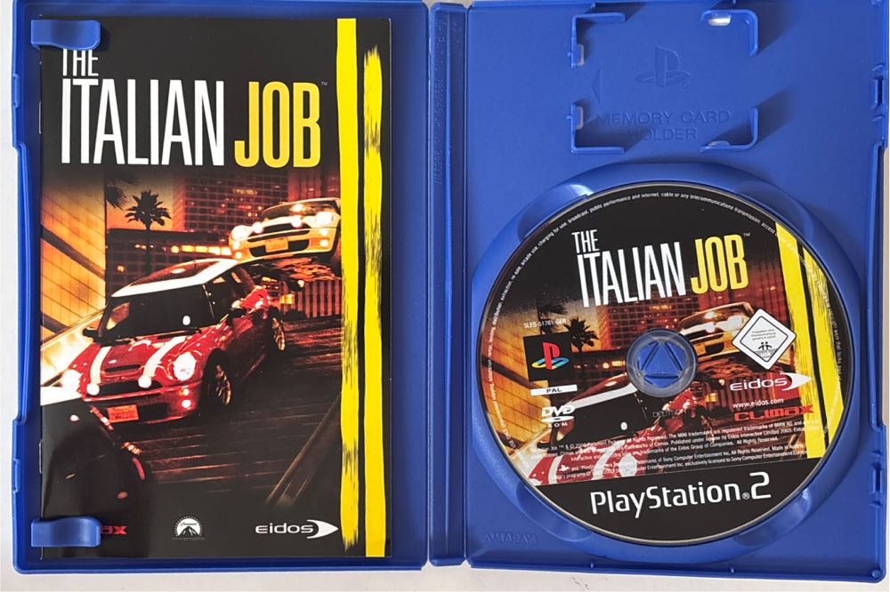 The Italian Job - Sony PlayStation 2 (PS2) (Eidos Interactive - 1-2) video game collectible [Barcode 5032921019170] - Main Image 3