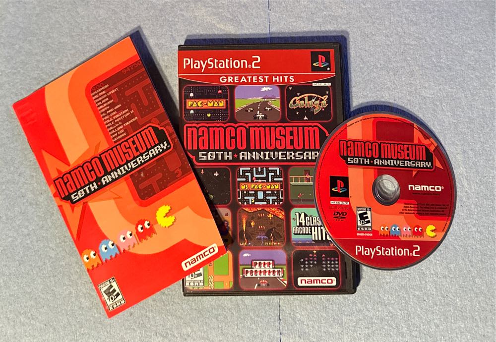 Namco Museum:  50th Anniversary - Sony PlayStation 2 (PS2) video game collectible - Main Image 3