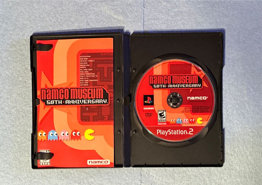 Namco Museum:  50th Anniversary - Sony PlayStation 2 (PS2) video game collectible - Main Image 4