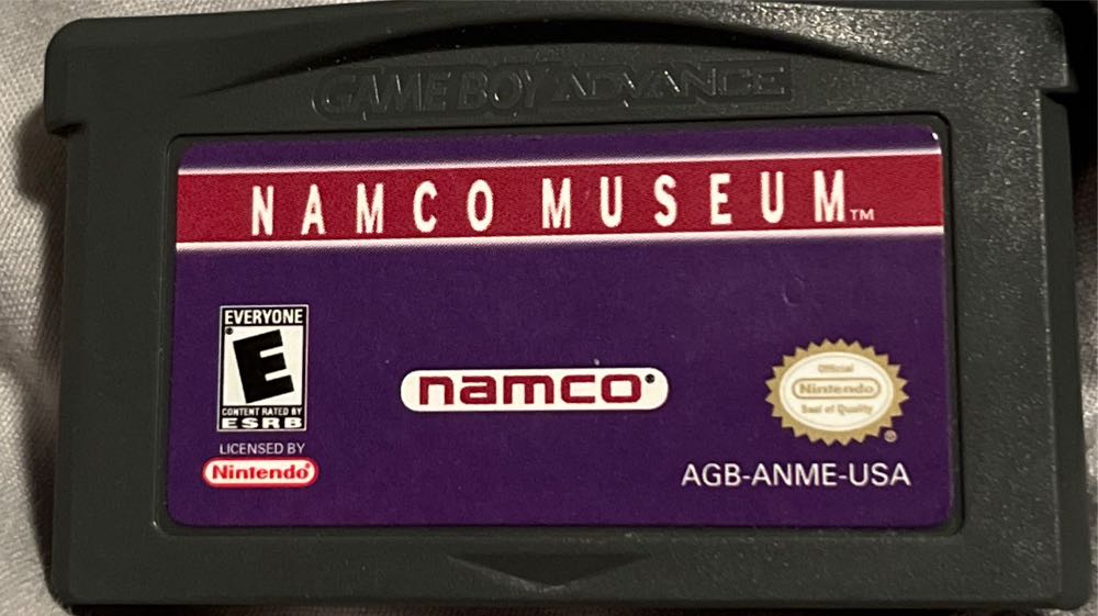 Namco Museum - Nintendo Game Boy Advance (GBA) (Bandai Namco Entertainment - 1) video game collectible [Barcode 3546430023365] - Main Image 3