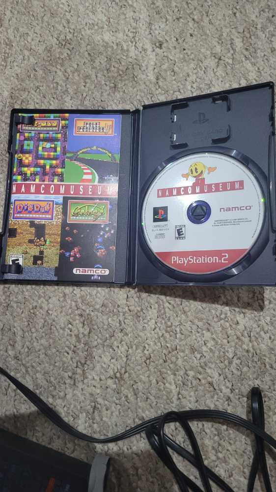 Namco Museum - Sony PlayStation 2 (PS2) (Namco - 1-2) video game collectible [Barcode 722674021098] - Main Image 4