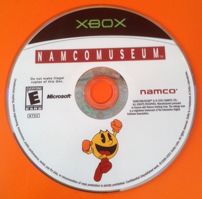 Namco Museum - Microsoft Xbox (Namco - 1-2) video game collectible [Barcode 722674021340] - Main Image 4
