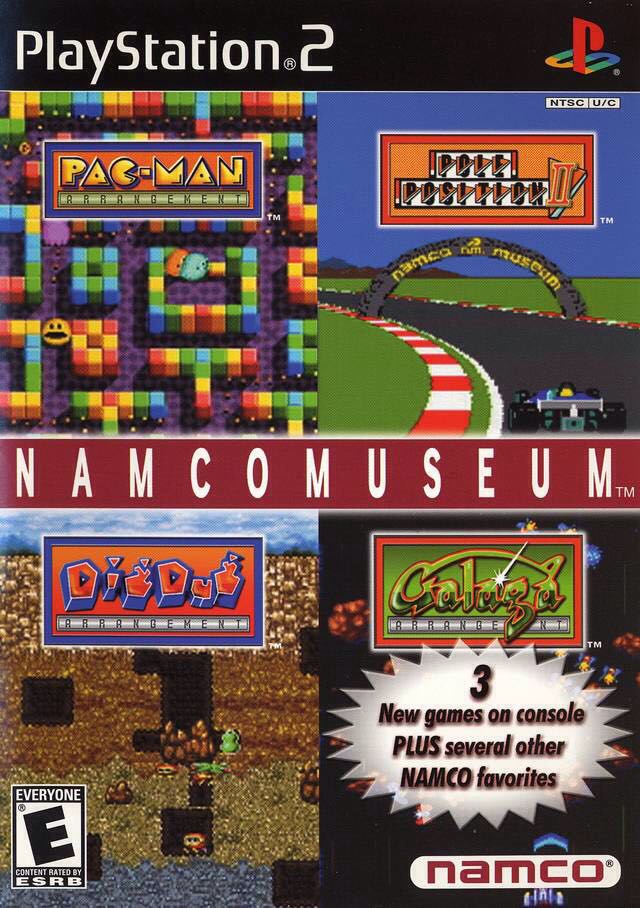 Namco Museum - Sony PlayStation 2 (PS2) video game collectible - Main Image 1