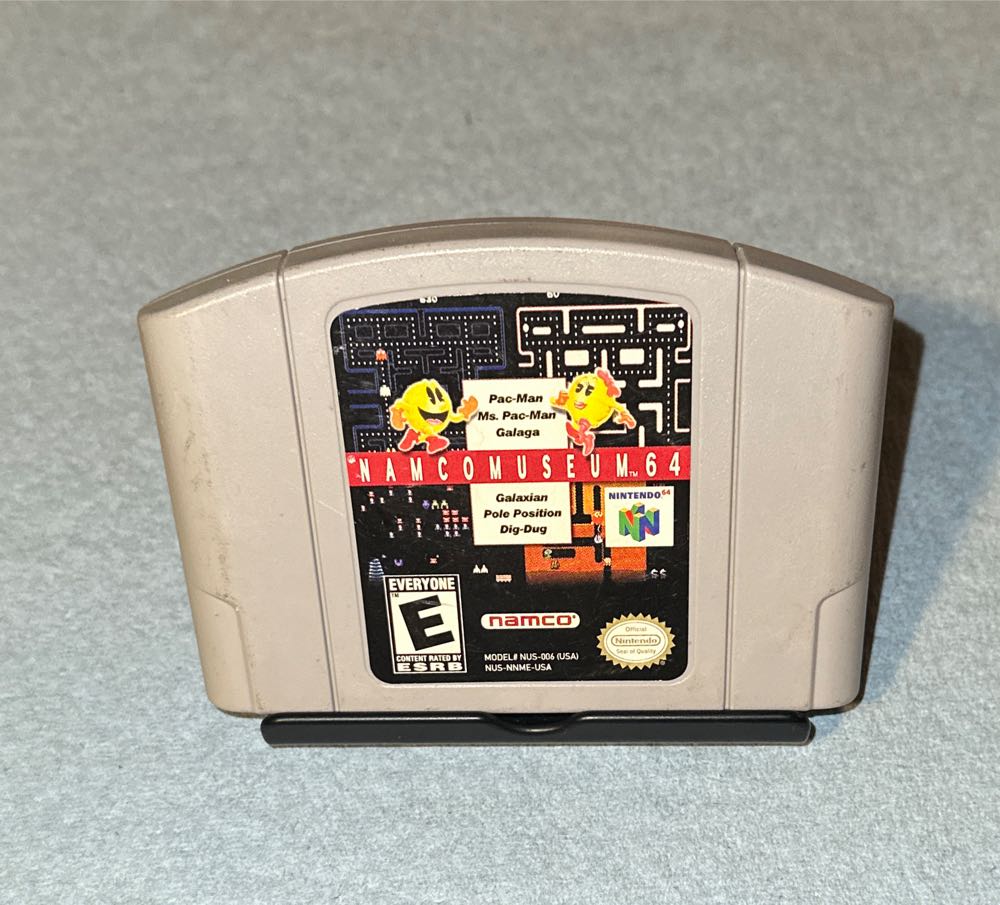 Namco Museum 64 - Nintendo 64 (N64) video game collectible - Main Image 3