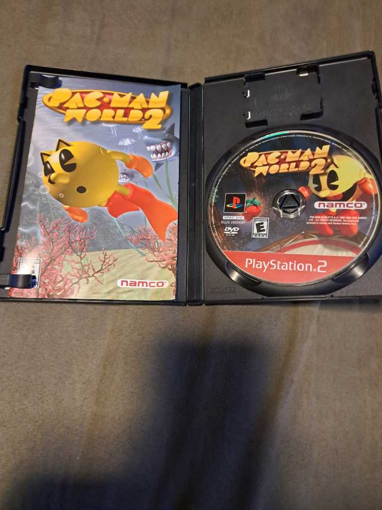 PS2: Pac-Man World 2 - Sony PlayStation 2 (PS2) video game collectible - Main Image 2