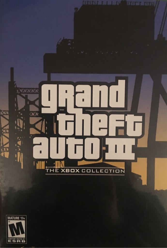 Grand Theft Auto 3 - Microsoft Xbox video game collectible - Main Image 1