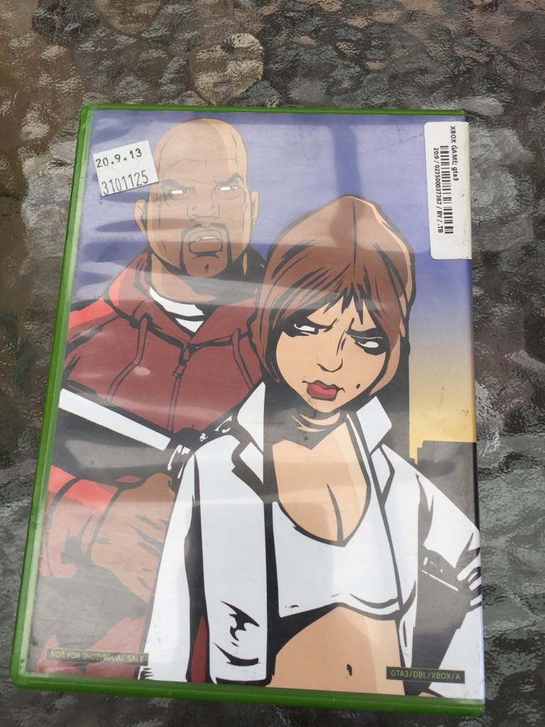 Grand Theft Auto 3 - Microsoft Xbox video game collectible - Main Image 2