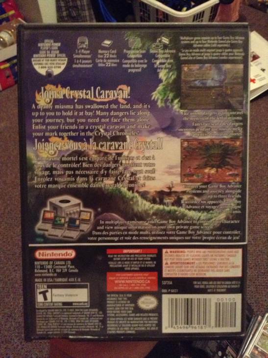 Final Fantasy: Crystal Chronicles - Nintendo GameCube video game collectible [Barcode 045496961817] - Main Image 2