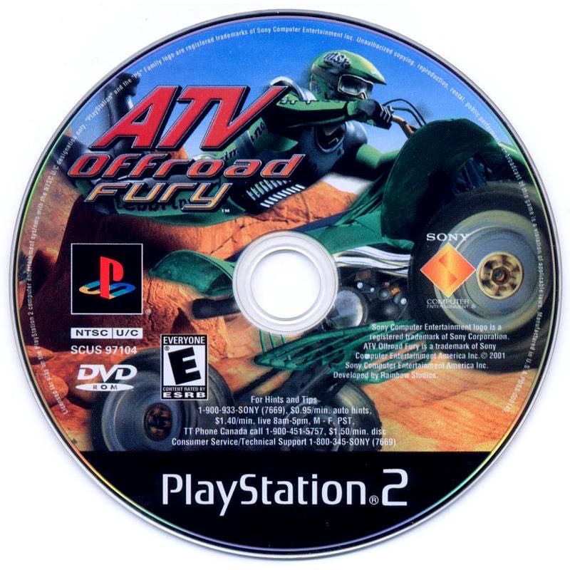 ATV Offroad Fury - Sony PlayStation 2 (PS2) (Sony Computer Entertainment - 1-2) video game collectible - Main Image 4