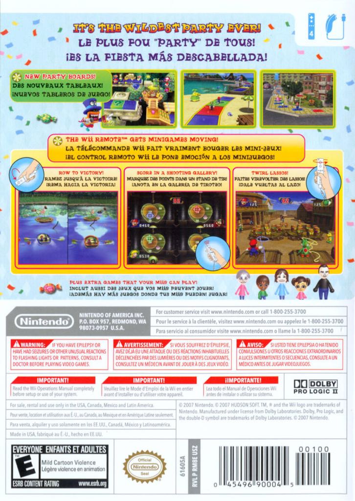 Mario Party 8 - Nintendo Wii (Nintendo - 4) video game collectible [Barcode 045496362928] - Main Image 2