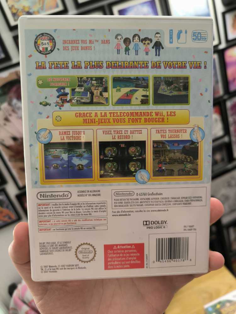 Mario Party 8 - Nintendo Wii (Nintendo - 4) video game collectible [Barcode 045496401788] - Main Image 2