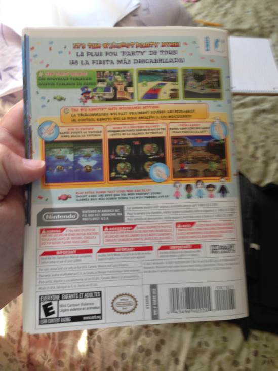 Mario Party 8 - Nintendo Wii video game collectible [Barcode 051402000099] - Main Image 2