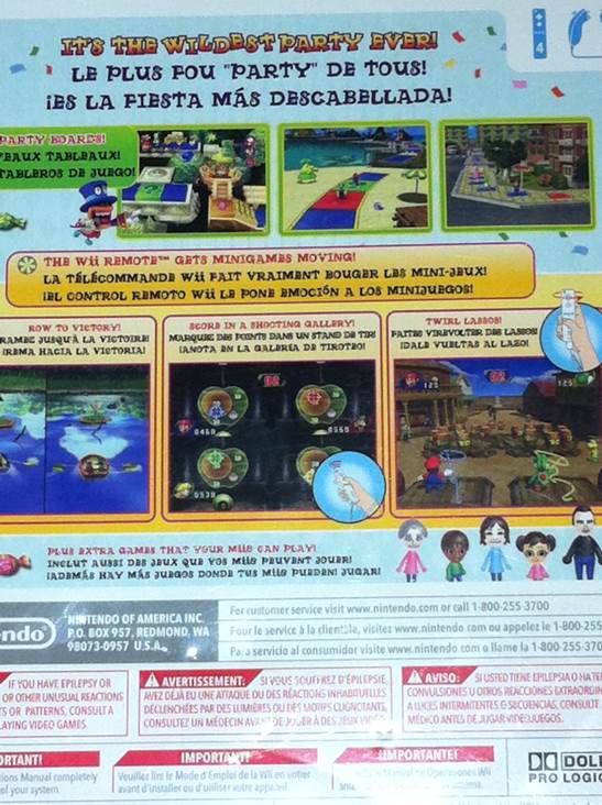 Mario Party 8 - Nintendo Wii video game collectible - Main Image 2