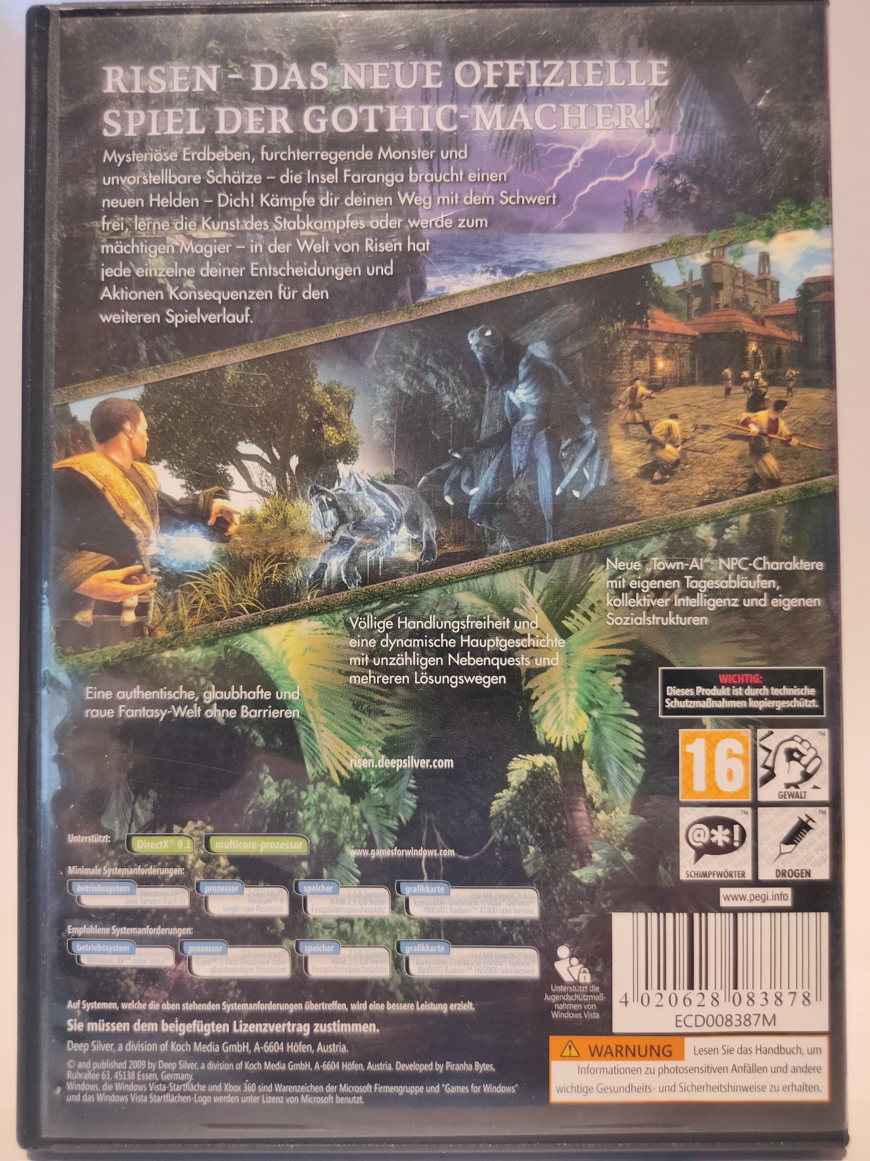 Risen - PC video game collectible [Barcode 4020628083878] - Main Image 2