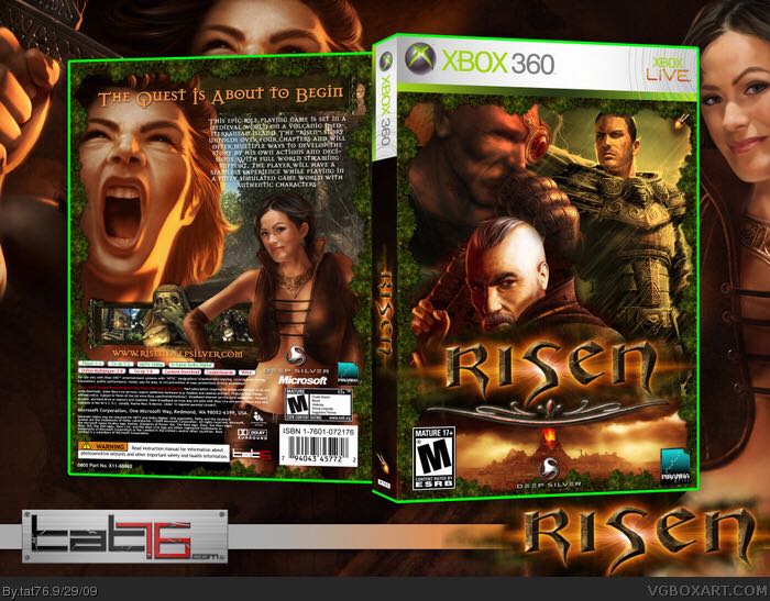 Risen - Microsoft Xbox 360 (Deep Silver - 1) video game collectible [Barcode 895678002216] - Main Image 2