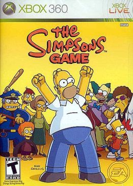 The Simpsons Game - Microsoft Xbox 360 (EA Games - Xbox 360) video game collectible [Barcode 014633358438] - Main Image 1