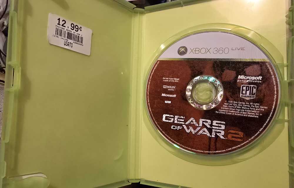 Gears of War 2 - Microsoft Xbox 360 (Microsoft Games Studios - 2) video game collectible [Barcode 8222472118] - Main Image 3
