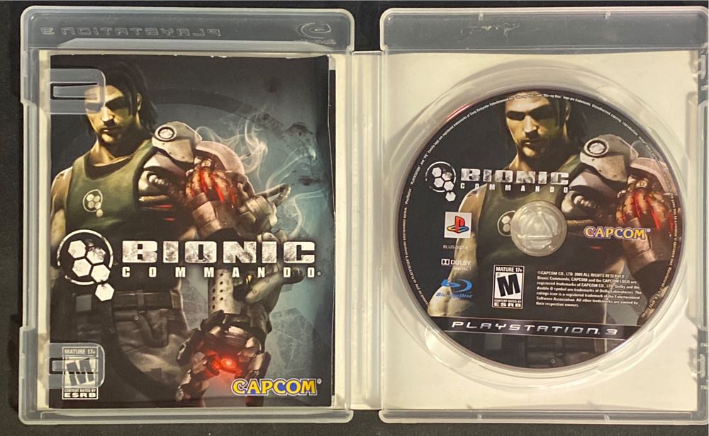 Bionic Commando - Sony PlayStation 3 (PS3) (Capcom - 1) video game collectible [Barcode 013388340033] - Main Image 3
