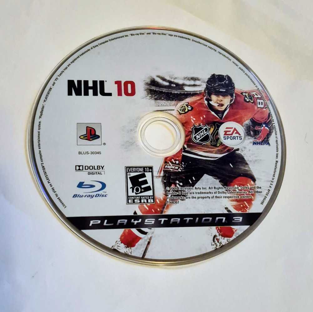 NHL 10 - Sony PlayStation 3 (PS3) video game collectible [Barcode 01463315683] - Main Image 2