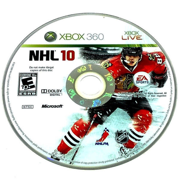 NHL 10 - Microsoft Xbox 360 (Ea Sports - 4) video game collectible [Barcode 014633359534] - Main Image 3