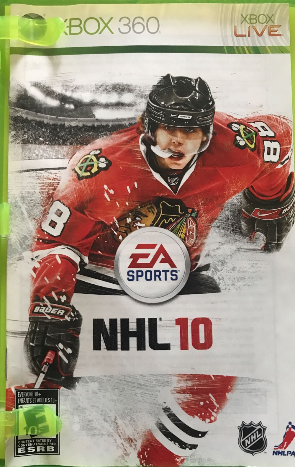 NHL 10 - Microsoft Xbox 360 (Ea Sports - 4) video game collectible [Barcode 014633359534] - Main Image 4
