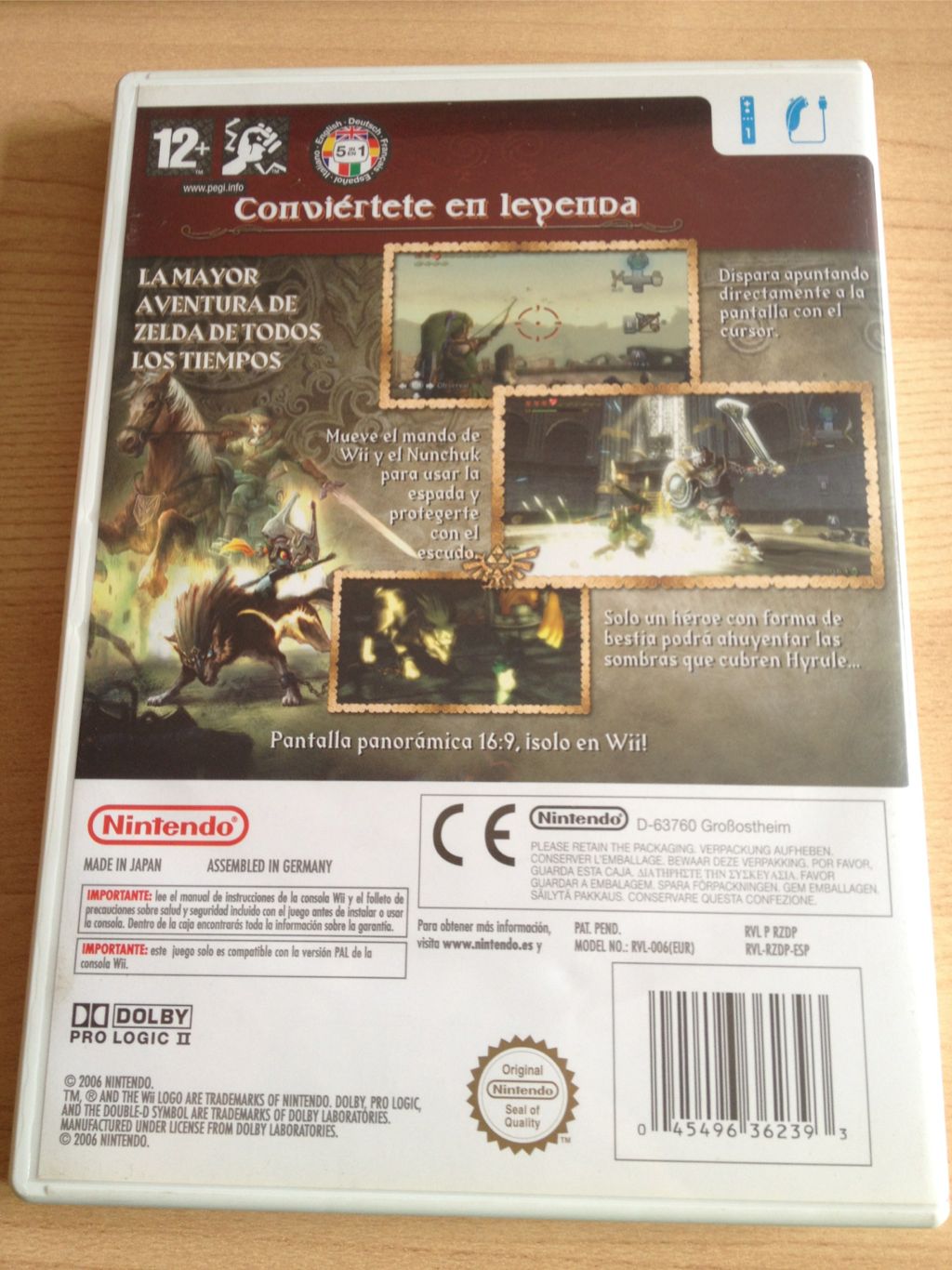 The Legend of Zelda: Twilight Princess - Nintendo Wii (Nintendo) video game collectible - Main Image 2