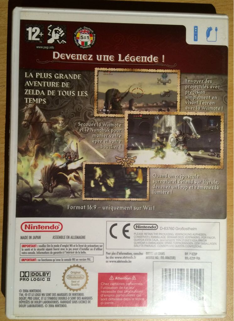 The Legend of Zelda: Twilight Princess - Nintendo Wii video game collectible - Main Image 2