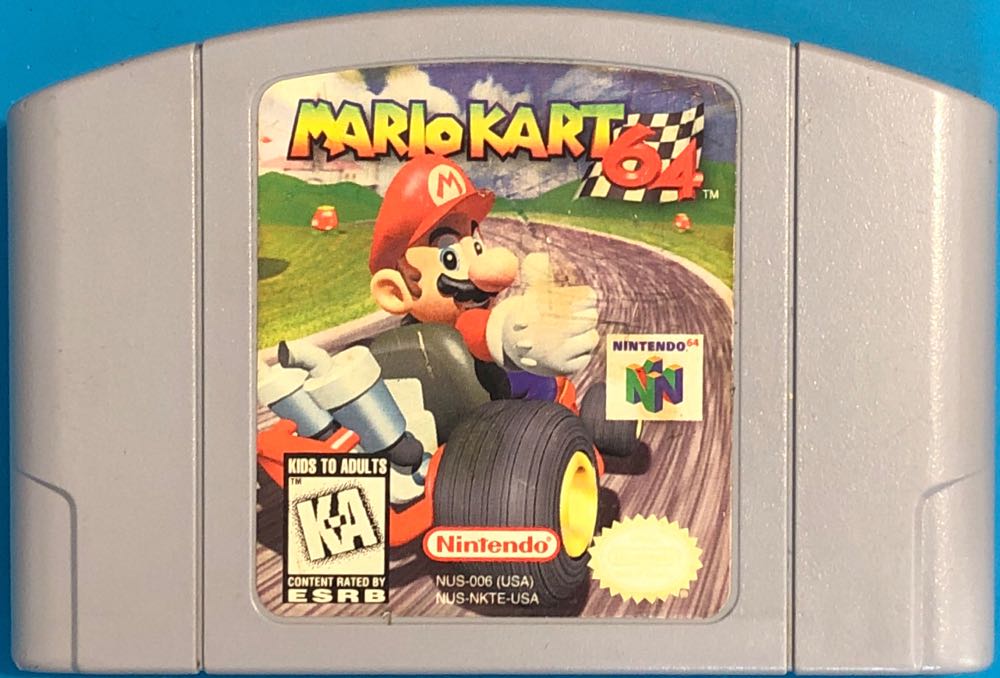 Mario Kart 64 - Nintendo 64 (N64) (Nintendo - 4) video game collectible - Main Image 2
