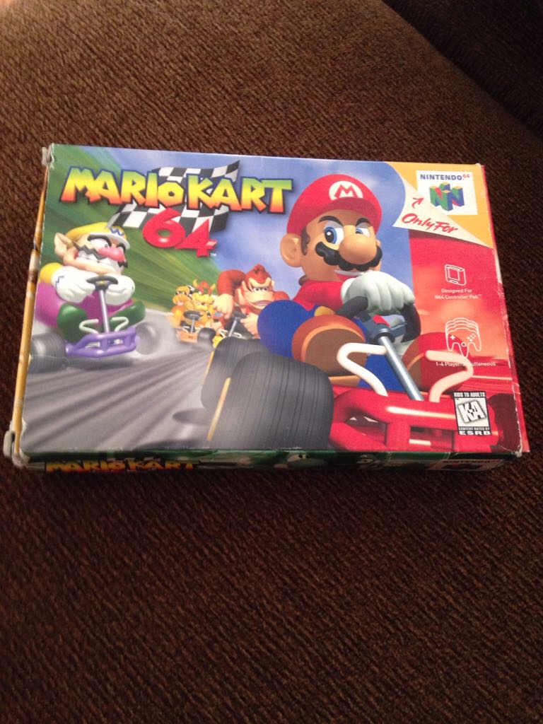 Mario Kart 64 - Nintendo 64 (N64) (Nintendo) video game collectible - Main Image 1