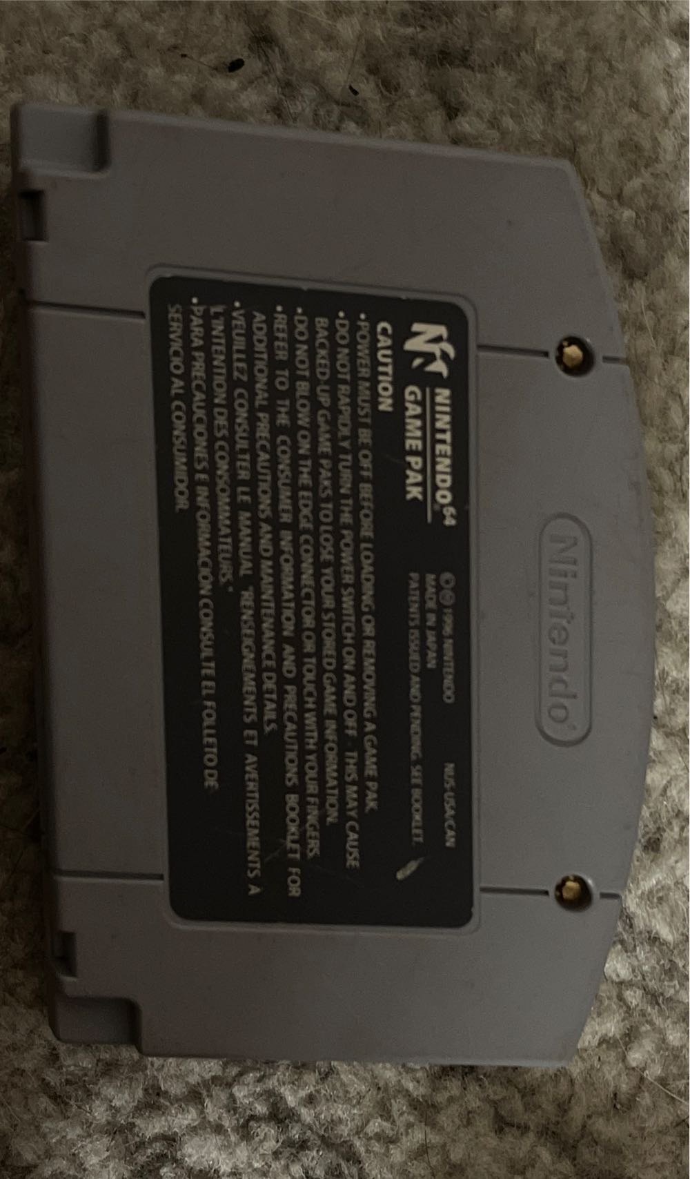N64 / Mario Kart 64 - Nintendo 64 (N64) (1-4) video game collectible - Main Image 2