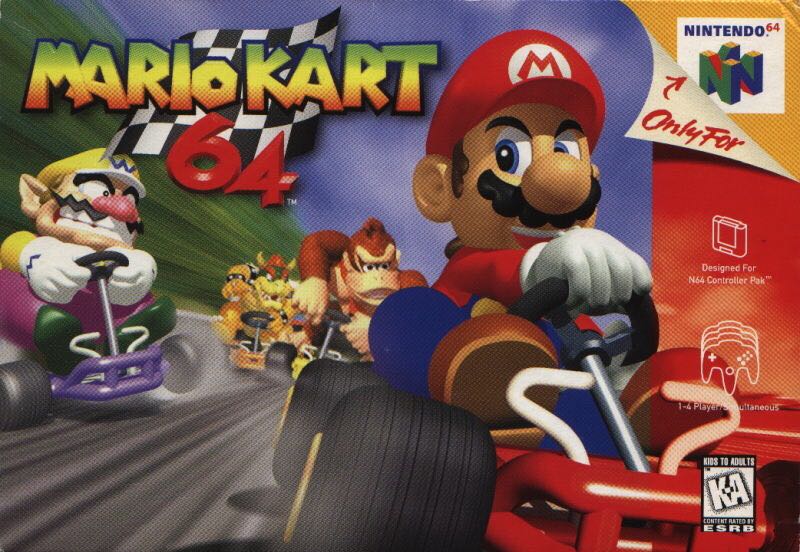 Mario Kart 64 - Nintendo 64 (N64) (Nintendo) video game collectible - Main Image 1