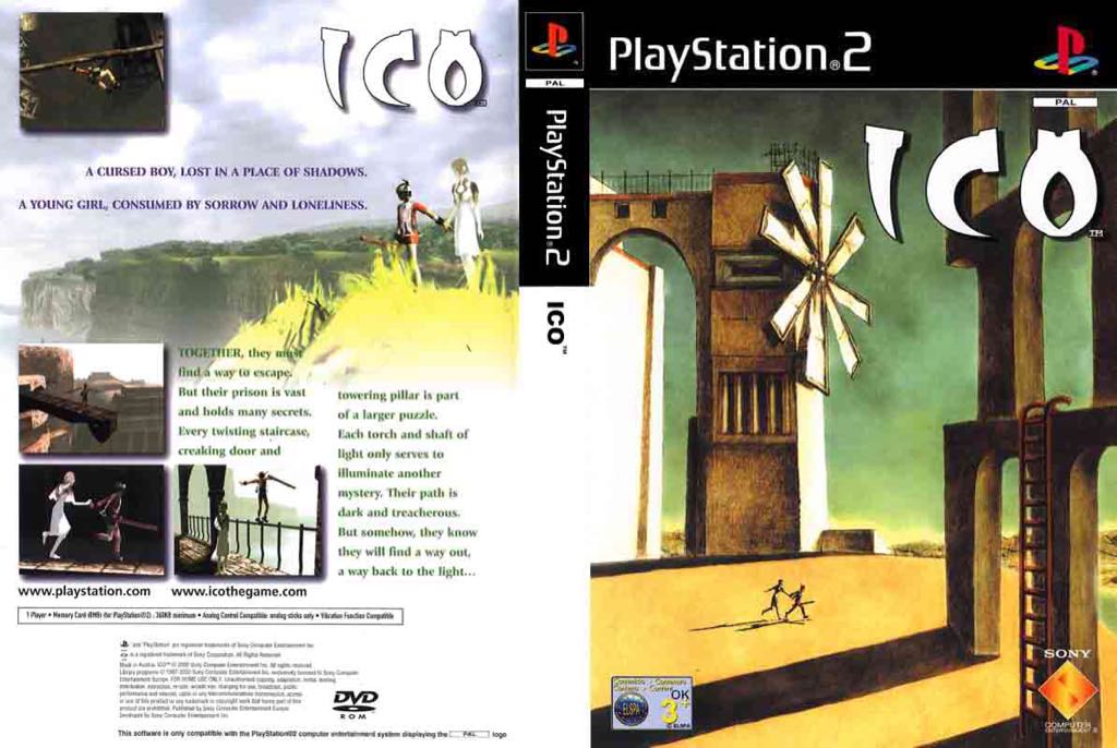 ICO (the Best) - Sony PlayStation 2 (PS2) video game collectible [Barcode 4948872191517] - Main Image 2