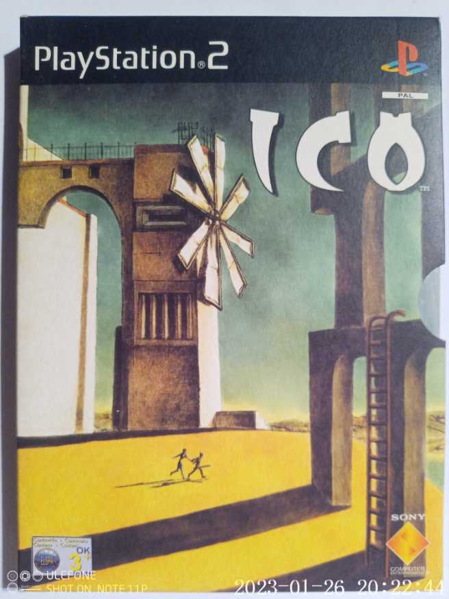 ICO - Sony PlayStation 2 (PS2) (Sony Computer Entertainement Europe - 1) video game collectible [Barcode 711719341024] - Main Image 3