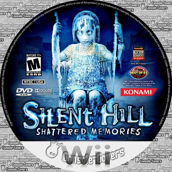 Silent Hill Shattered Memories - Nintendo Wii (Konami - 1) video game collectible [Barcode 083717400851] - Main Image 2