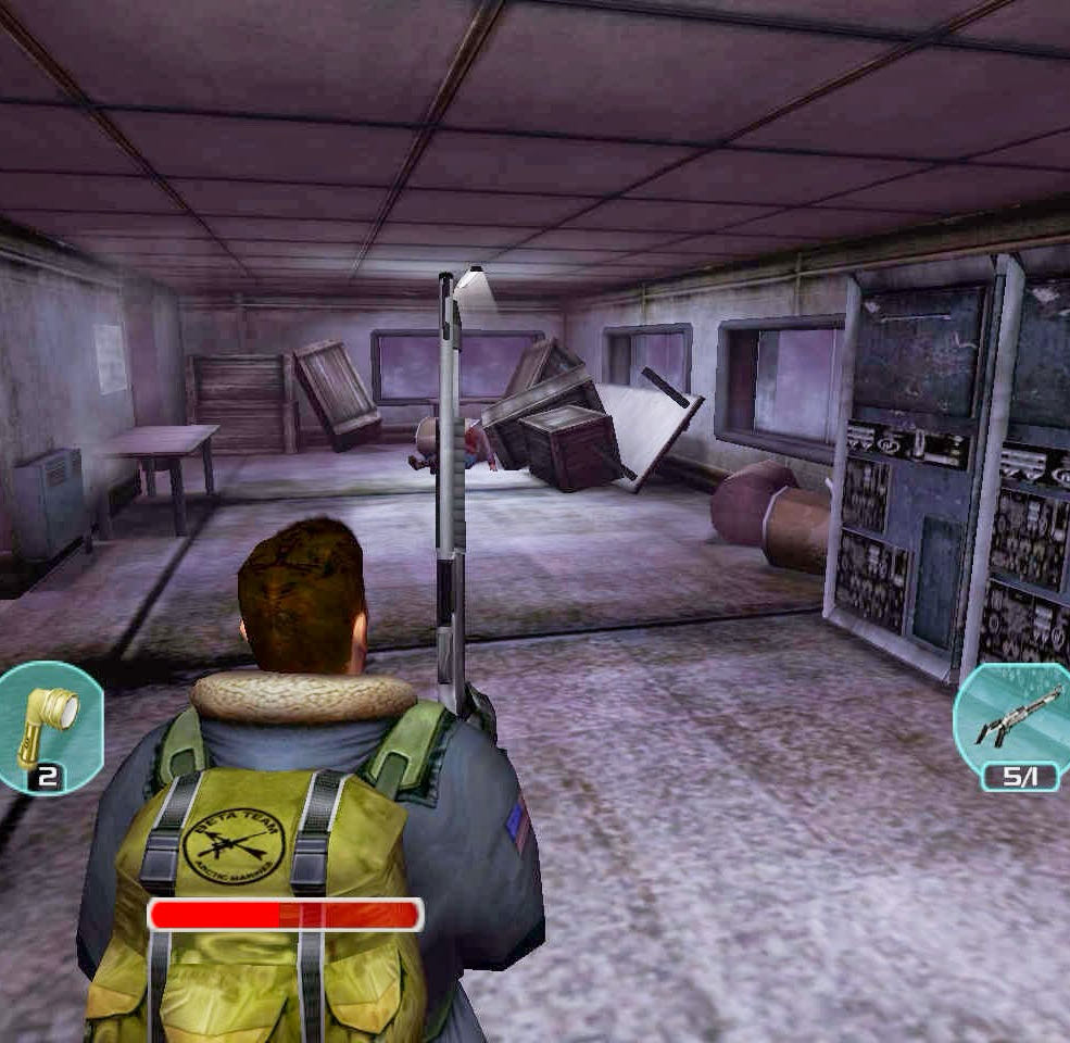 The Thing - Microsoft Xbox (Universal Interactive) video game collectible [Barcode 3348542155152] - Main Image 2