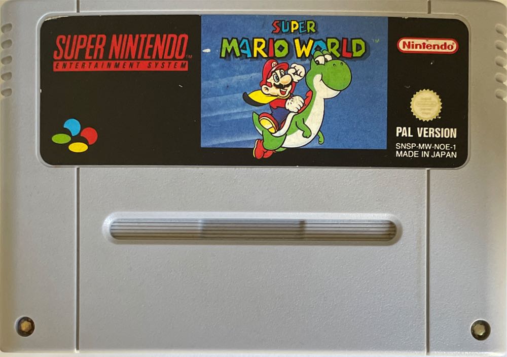 Super Mario World - Nintendo Super Nintendo Entertainment System (SNES) (Nintendo - 2) video game collectible - Main Image 2