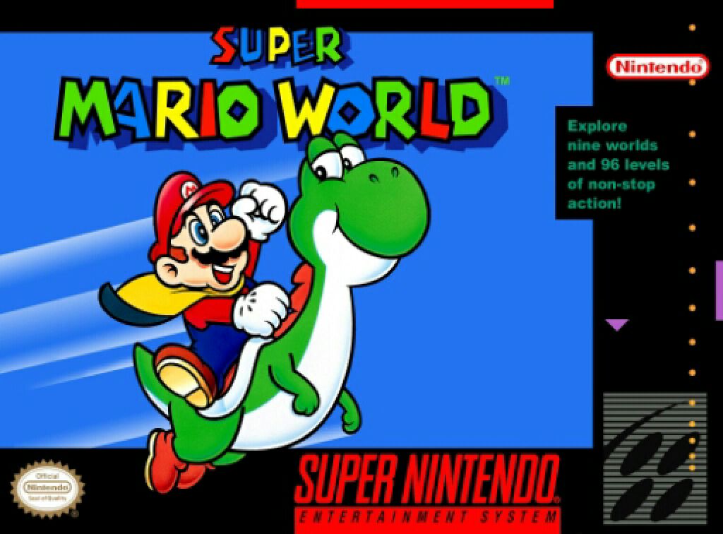 Super Mario World - Nintendo Super Nintendo Entertainment System (SNES) (Nintendo) video game collectible - Main Image 1