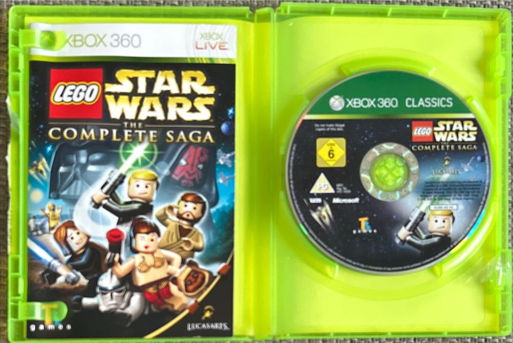 LEGO: Star Wars: The Complete Saga - Microsoft Xbox 360 (LucasArts - 1-2) video game collectible [Barcode 023272008802] - Main Image 3