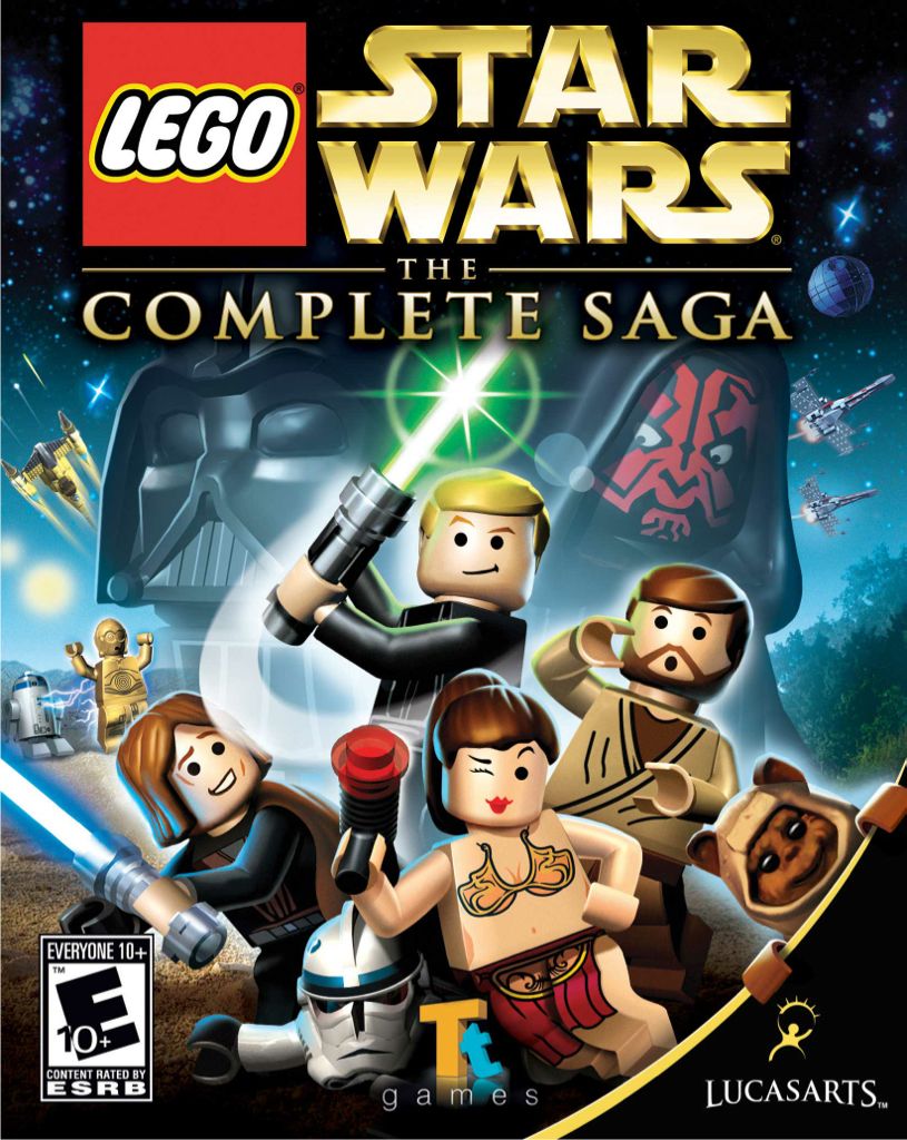 LEGO Star Wars: The Complete Saga - Microsoft Xbox 360 video game collectible - Main Image 1