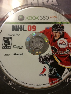 NHL 09 - Microsoft Xbox 360 video game collectible - Main Image 1