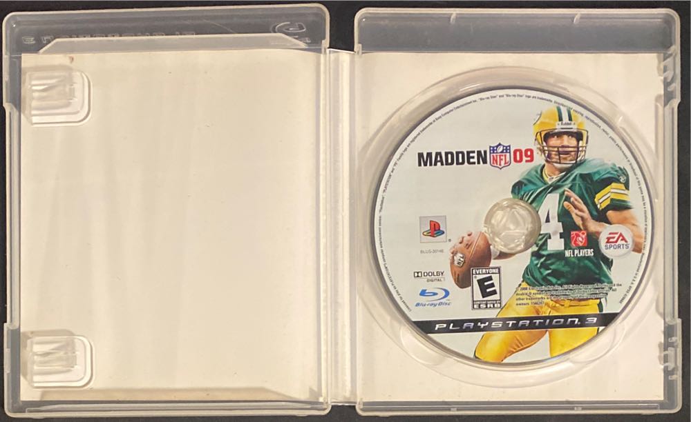 Madden NFL 09 - Sony PlayStation 3 (PS3) (Electronic Arts/EA Games - 4) video game collectible [Barcode 014633357424] - Main Image 3