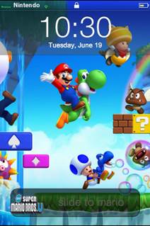 New Super Mario Bros. - Apple iOS (505 Games) video game collectible [Barcode 6015196368166] - Main Image 2