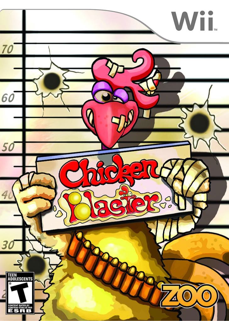 Chicken Blaster - Nintendo Wii video game collectible - Main Image 1