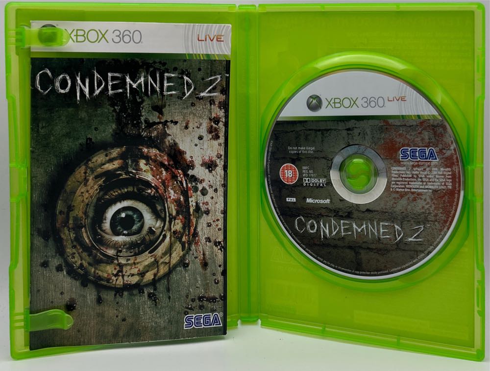 Condemned 2 - Microsoft Xbox 360 (Sega - 1) video game collectible [Barcode 5060138435407] - Main Image 4