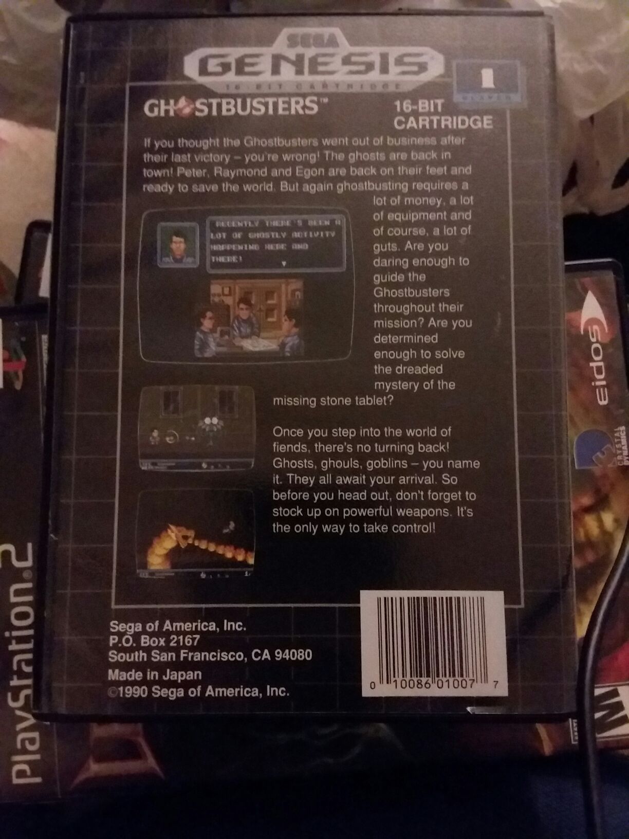 Ghostbusters: Special Edition - Sega Genesis (Mega Drive) video game collectible - Main Image 2