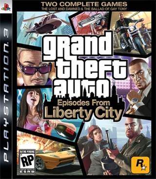 Grand Theft Auto: Episodes from Liberty City - Sony PlayStation 3 (PS3) (Rockstar Games - 1) video game collectible [Barcode 710425377808] - Main Image 1