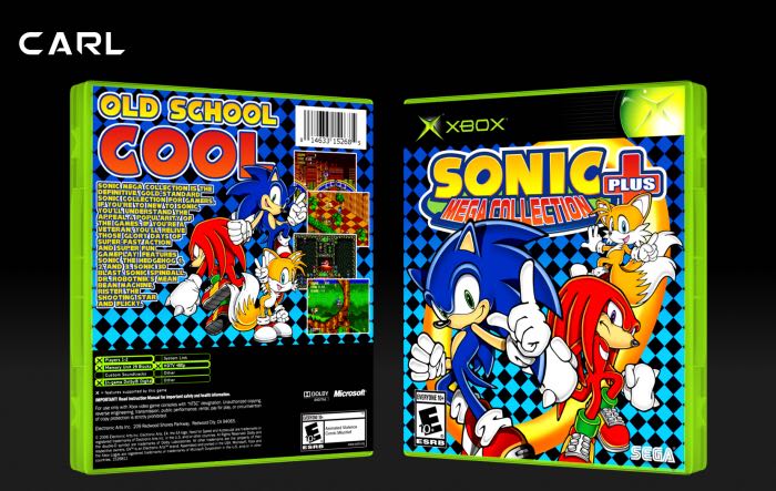Sonic Mega Collection - Microsoft Xbox video game collectible - Main Image 1