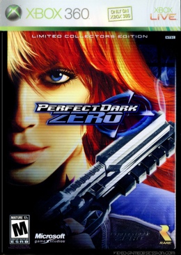Perfect Dark Zero - Microsoft Xbox 360 (Microsoft Game Studios) video game collectible [Barcode 882224391702] - Main Image 1